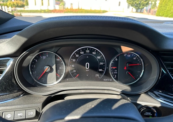 Opel Insignia cena 64950 przebieg: 182905, rok produkcji 2018 z Pruszków małe 497